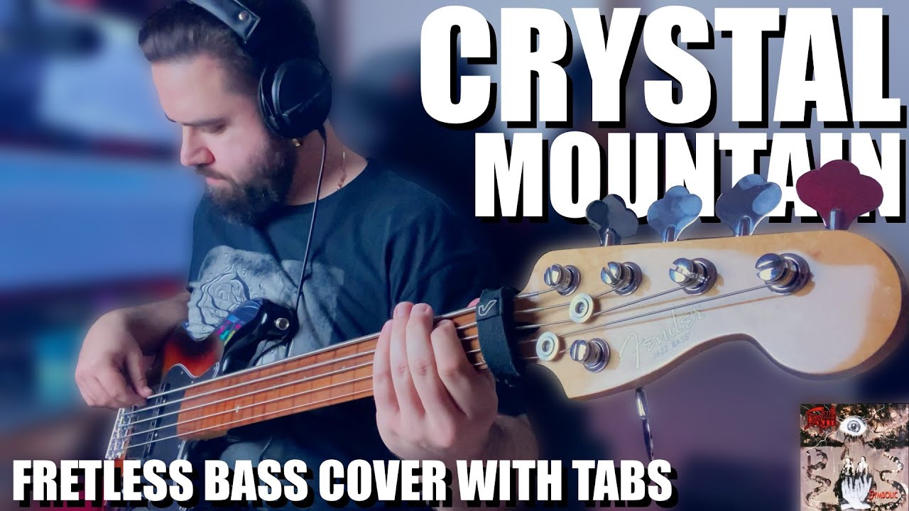 Death - Crystal Mountain - Fretless Bass Cover with TABS