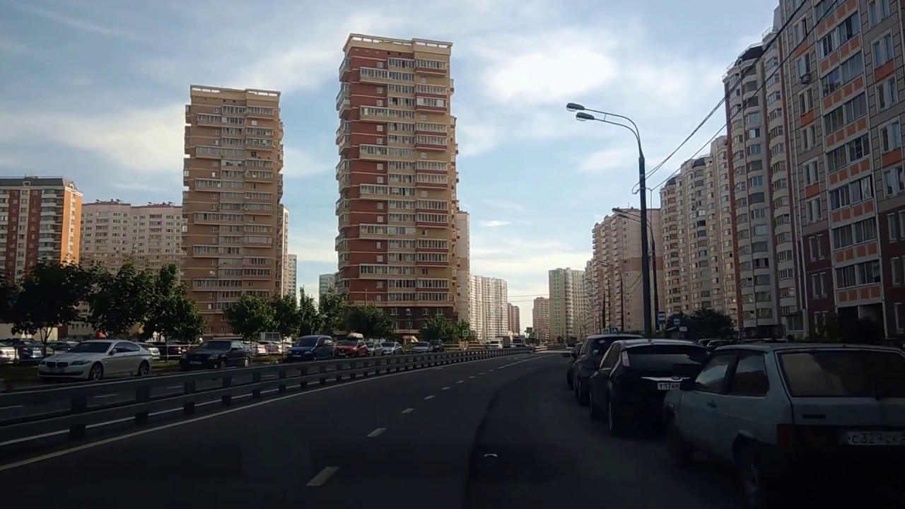 . Люберцы-Поездка по городу на автомобиле