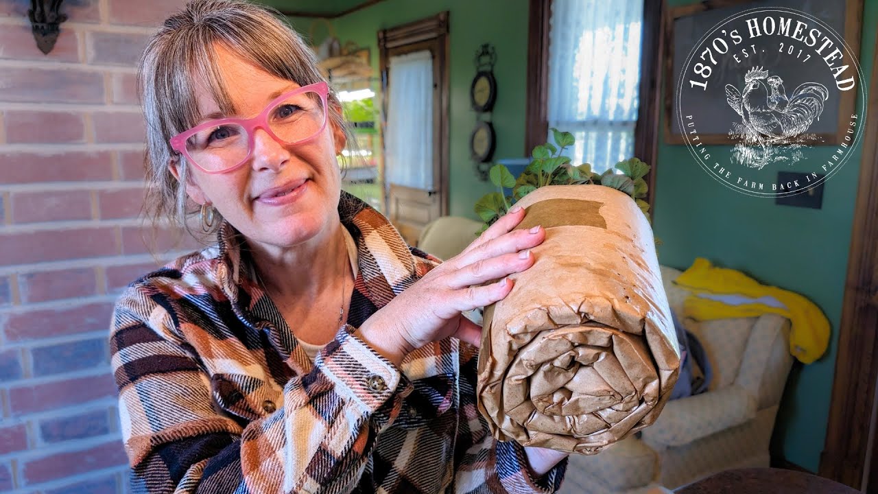 The SNAIL ROLL Gardening Hack | Huge Space Saver