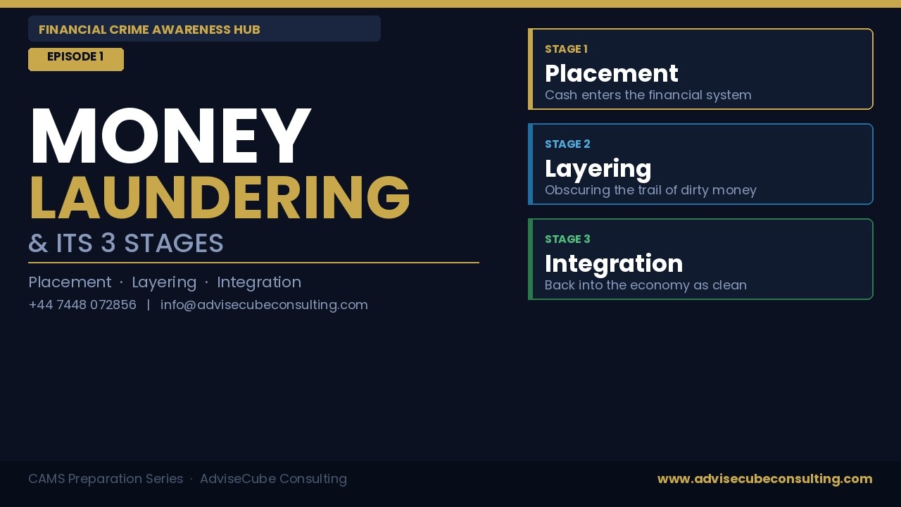 Money Laundering and its 3 Stages