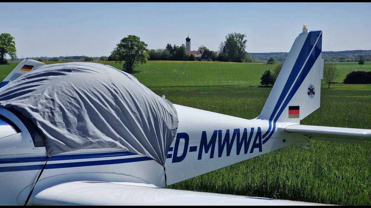 Flug vom Wächtersberg (EDSV) zum UL Fly-in 2025 in Jesenwang (EDMJ)