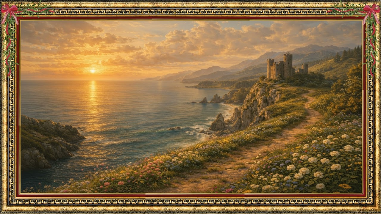 Luxury Classical Wall Art 4K | Calm Landscape for Frame TV