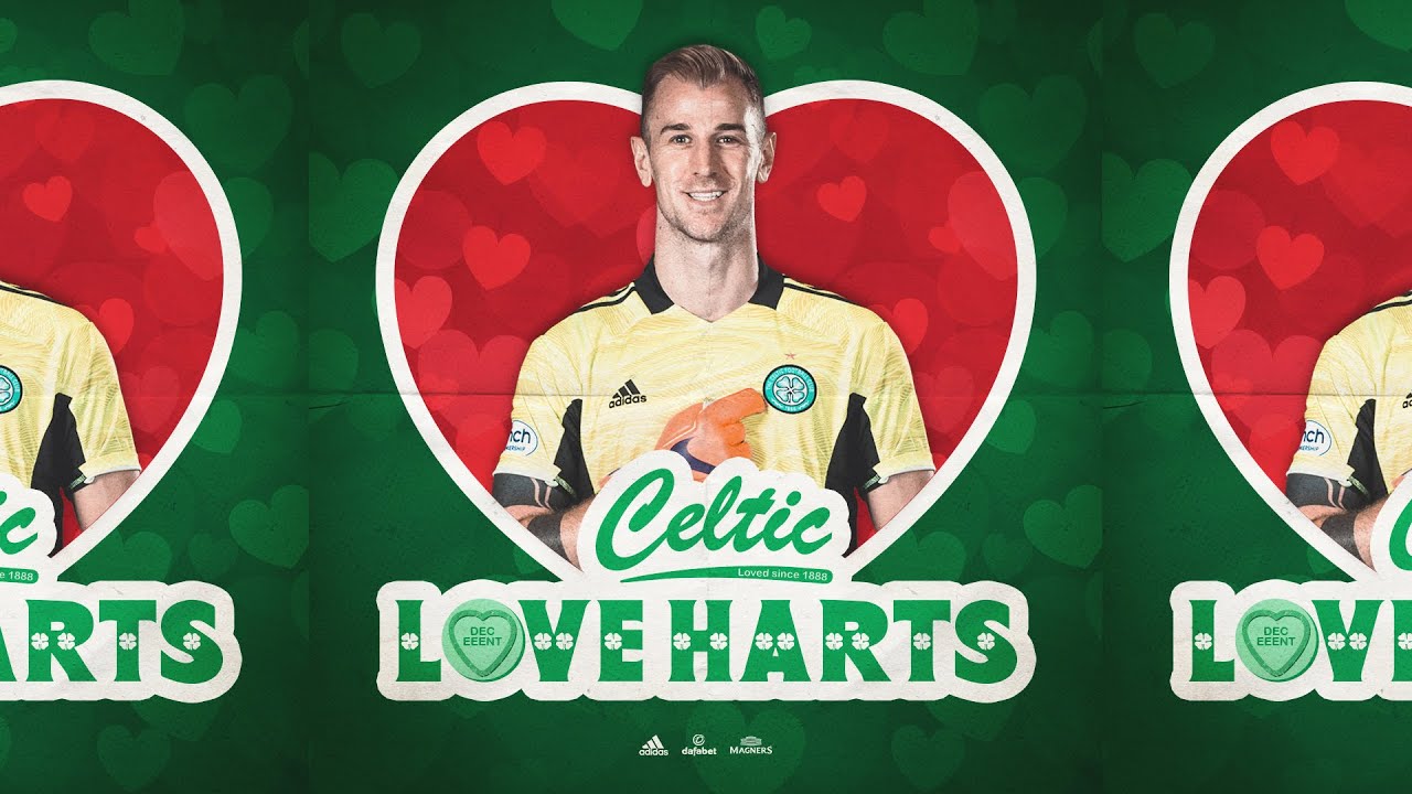 #LoveHarts with Joe Hart! Happy Valentine's Day Celts 🥰💚