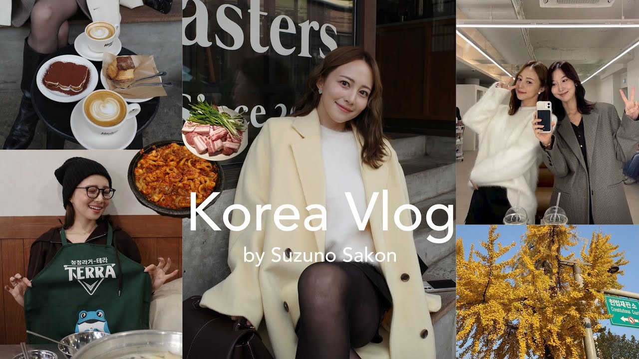 【韓国vlog】願望全て叶えた2泊3日ご褒美女子旅🇰🇷❤️コスメ＆洋服爆買い / 美容施術 / 爆食い etc.