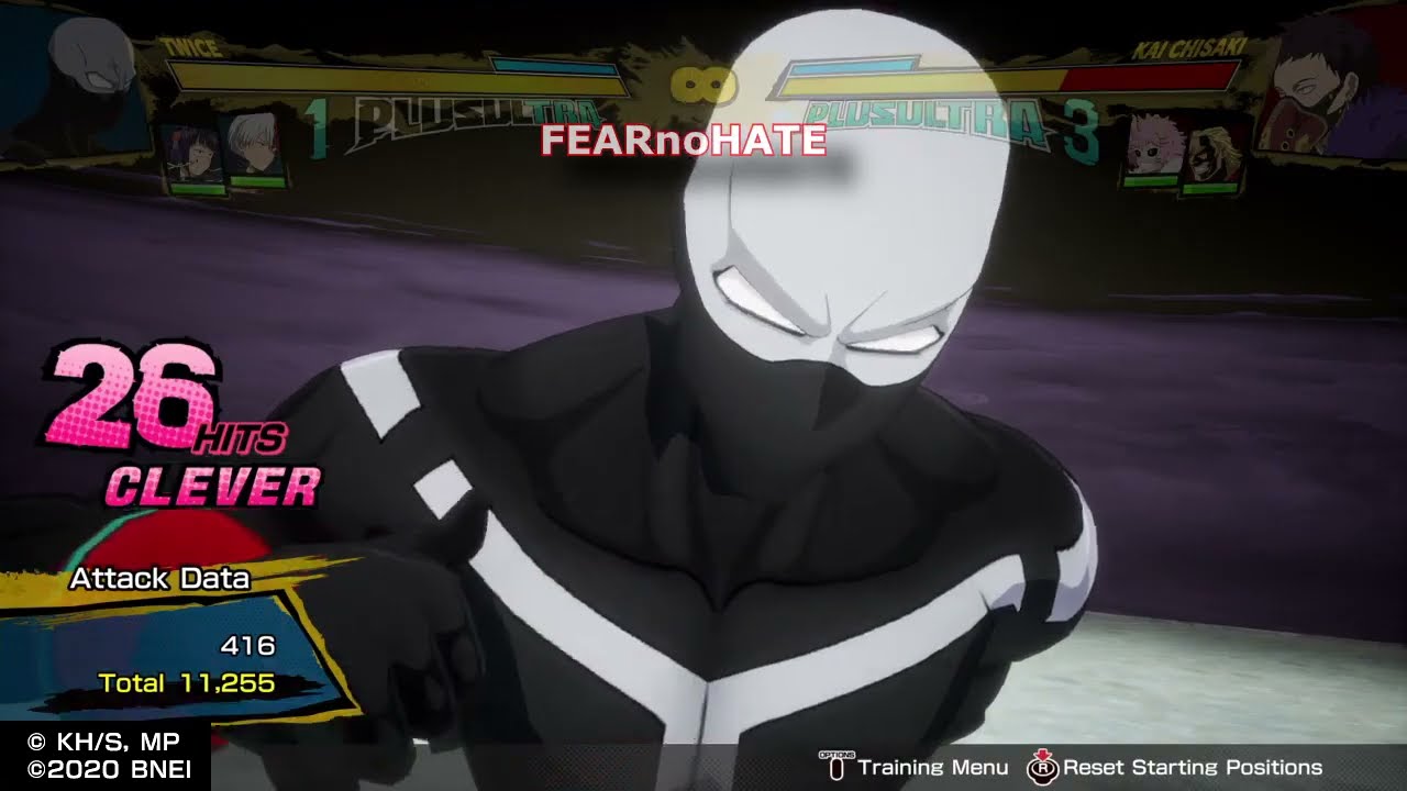 Twice Combos My Hero One's Justice 2