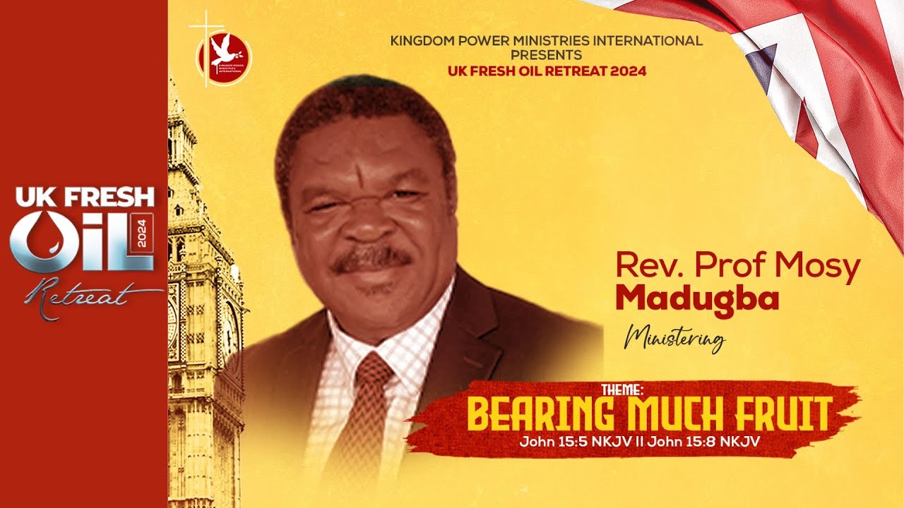 POSSESING THE GATES OF INFLUENCE | REV PROF MOSY MADUGBA | UK FRESH OIL RETREAT 2024