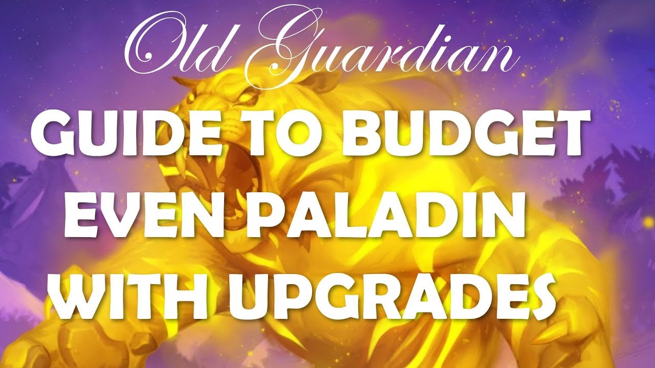 Budget Even Paladin guide with full upgrade path (Hearthstone Rastakhan deck guide)