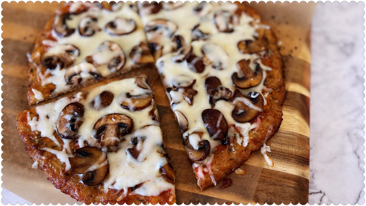 PIZZA🍕 z 3 składnik&oacute;w bez mąki! KETO, bez glutenu