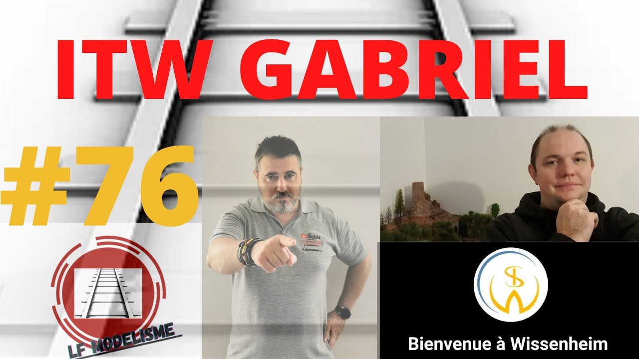 ITW GABRIEL #76 train &eacute;lectrique modelisme ferroviaire r&eacute;seau wissenheim echelle HO diorama digital