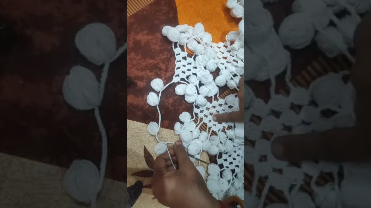 Hand Craft is live! gate parda design | banana sikhe woolen design | hand craft | gate hanging