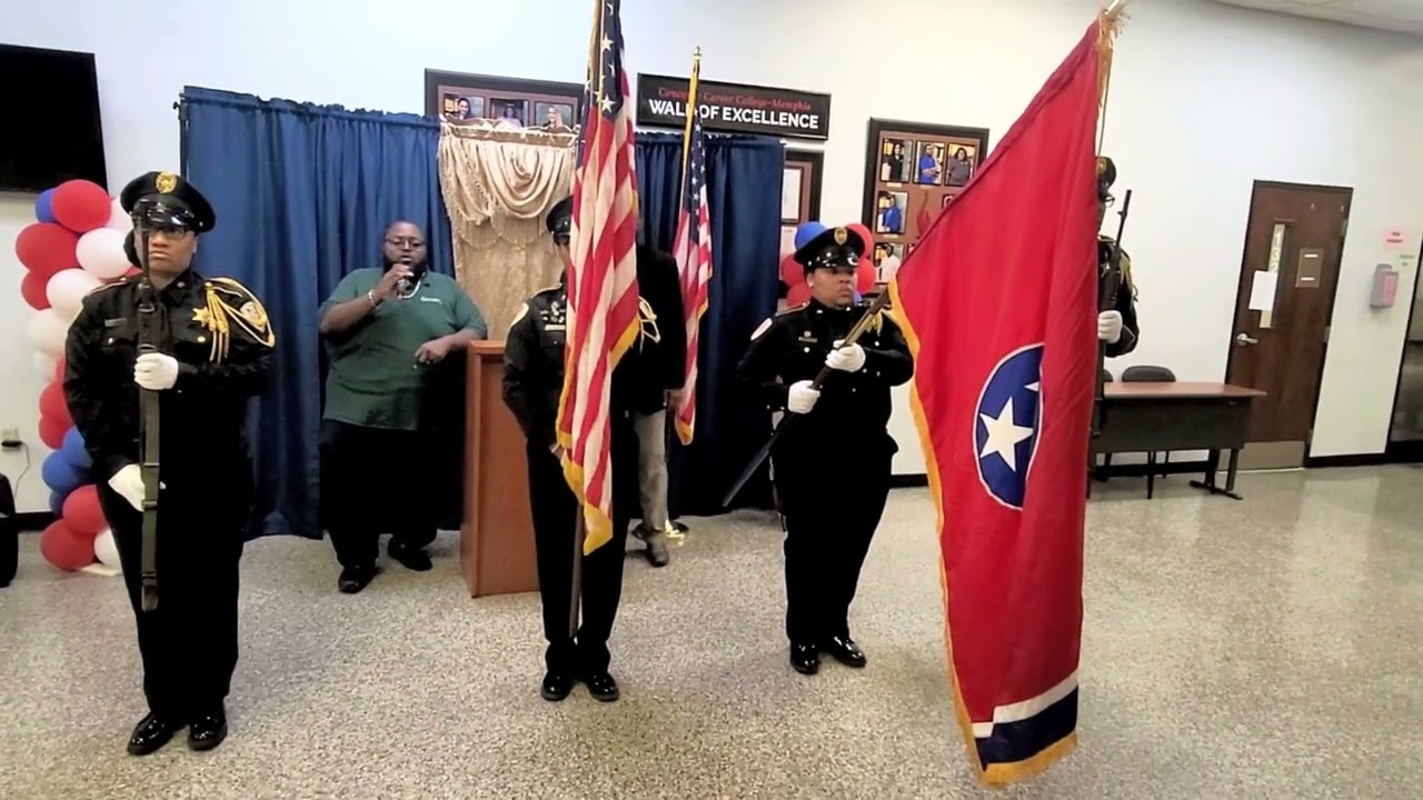 Veterans Day Ceremony at Concorde Career College Memphis