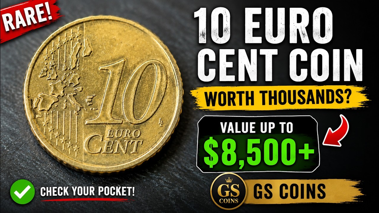 Монета 10 евроцентов стоимостью в тысячи? 💰 Ценность редкой монеты 10 евроцентов сегодня | GS Coins