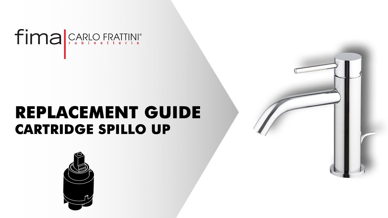 HOW TO REPLACE CARTRIDGE (SPILLO UP) BASIN MIXER