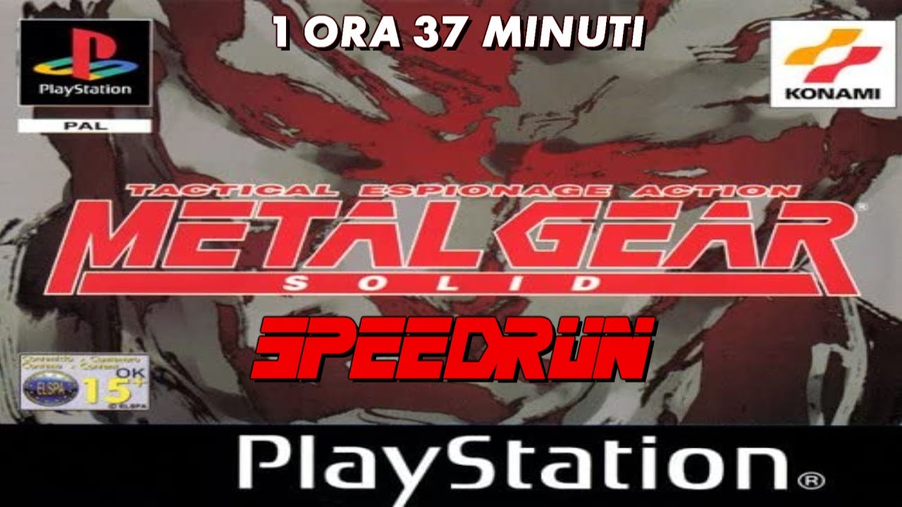 Metal Gear Solid (ITA) Completato IN 1 ORA E 37 MIN(SPEEDRUN)