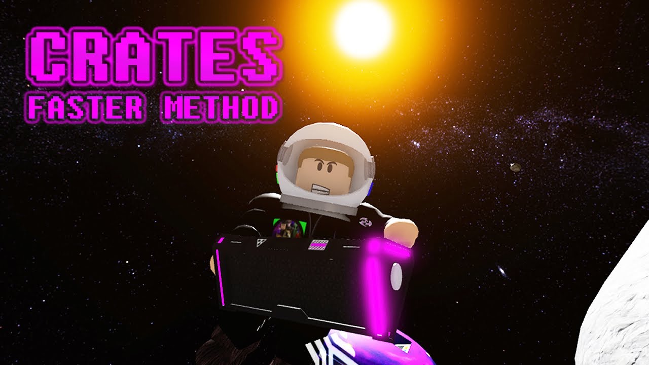 How to get CRATES FASTER on CENTAURS Asteroids in SPACE SIMULATOR Roblox
