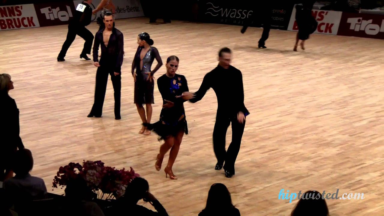 Marek Fiksa - Kinga Jurecka-Fiksa, Austrian Open 2012, WDC AL European Cup latin, 2. round - jive