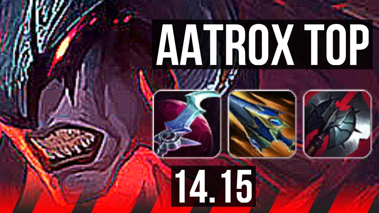 AATROX vs GWEN (TOP) | 72% winrate, 6 solo kills, 12/3/3, Dominating | VN Master | 14.15