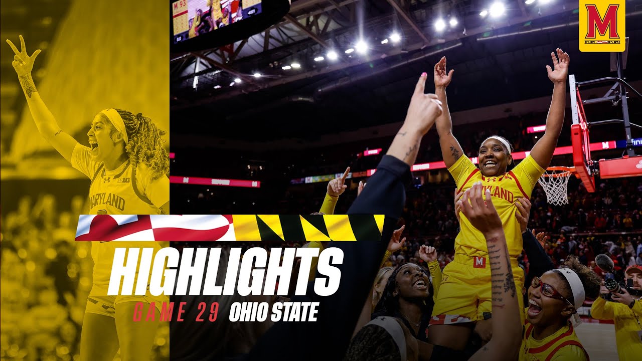 Maryland Women's Basketball Highlights | Ohio State