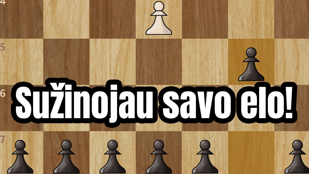 Šachmatai. Žaisiu kol pasieksiu 1700 elo. 3. Sužinojau savo reitingą!