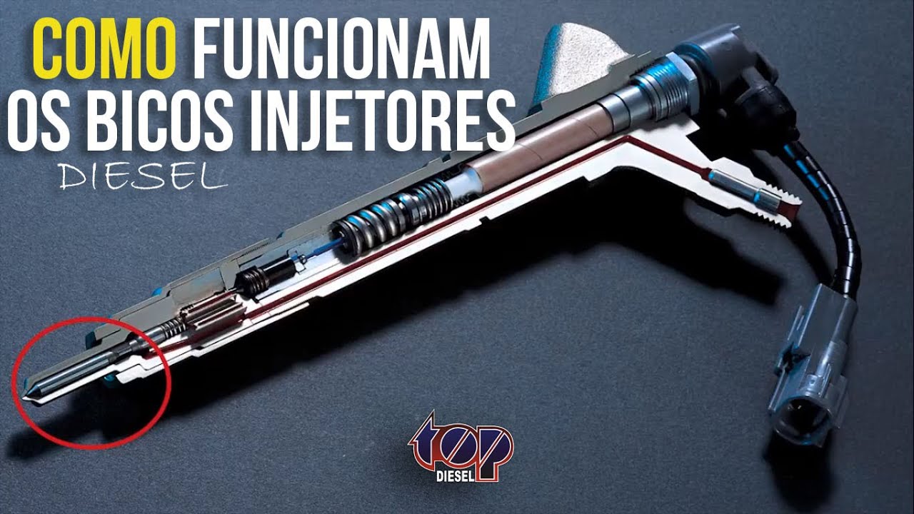 Como funcionam os Bicos injetores Diesel  - Diferenças entre bico injetor mecânico e eletrônico.