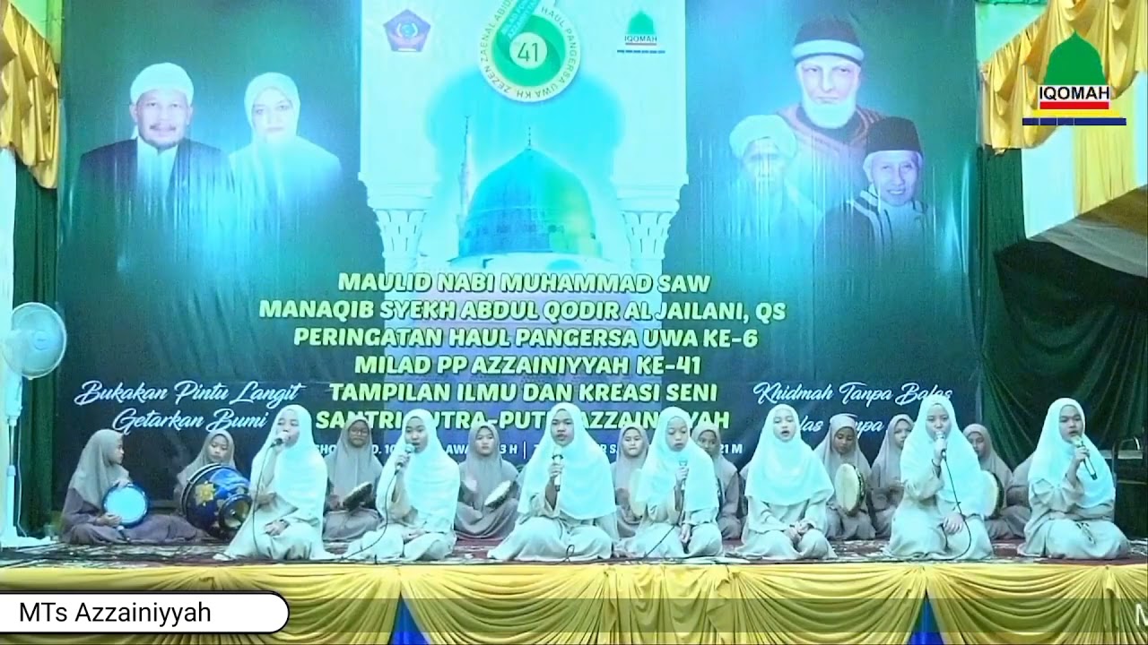 Hadroh Santri Putri MTs Azzainiyyah
