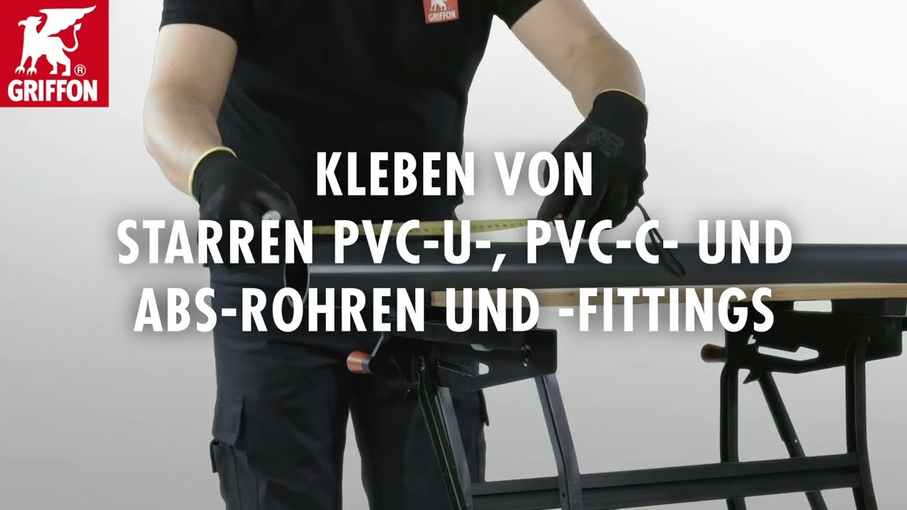 KLEBEN VON STARREN PVC-U-, PVC-C- UND ABS-ROHREN UND -FITTINGS MIT T-88
