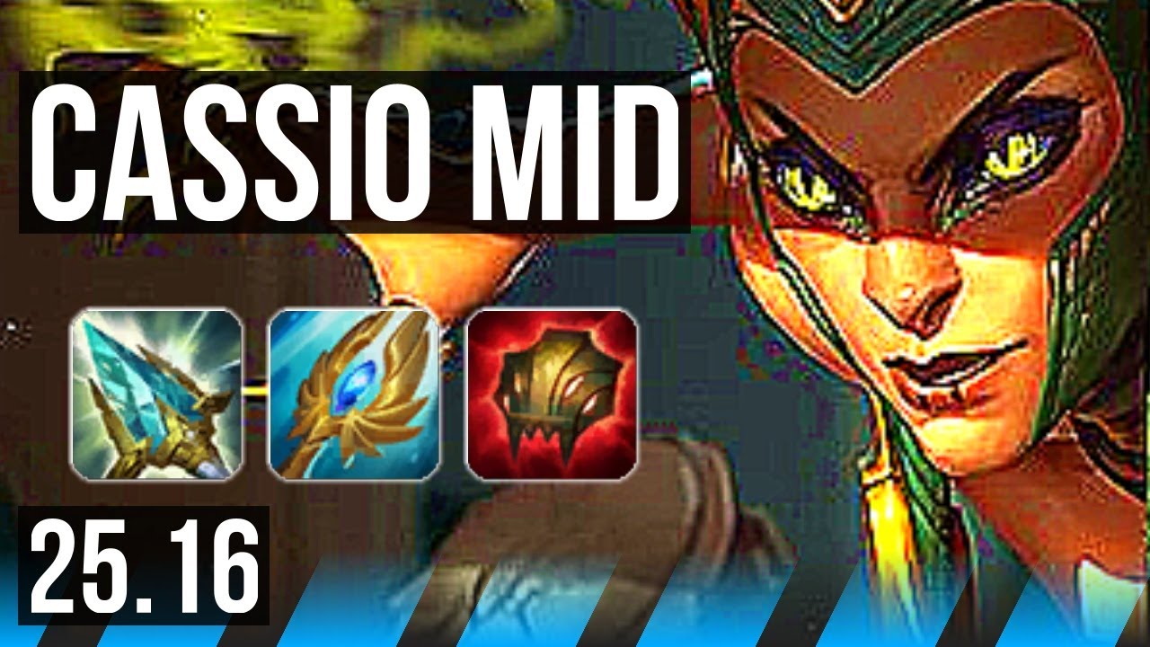 CASSIOPEIA vs SYLAS (MID) | 14/3/6, Godlike | KR Grandmaster | 25.16