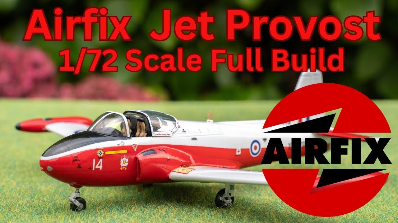 Airfix 1:72 Hunting Percival Jet Provost FULL BUILD