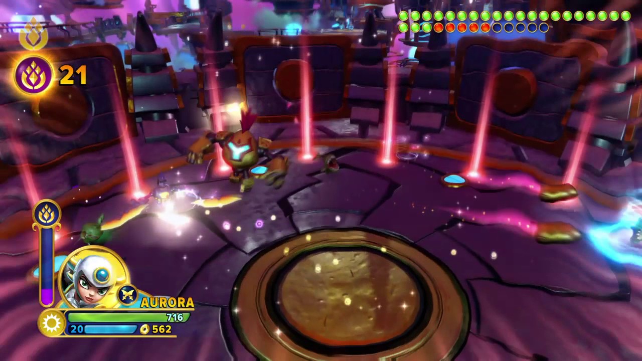 Skylanders Imaginators: Aurora's Sky-Chi in action
