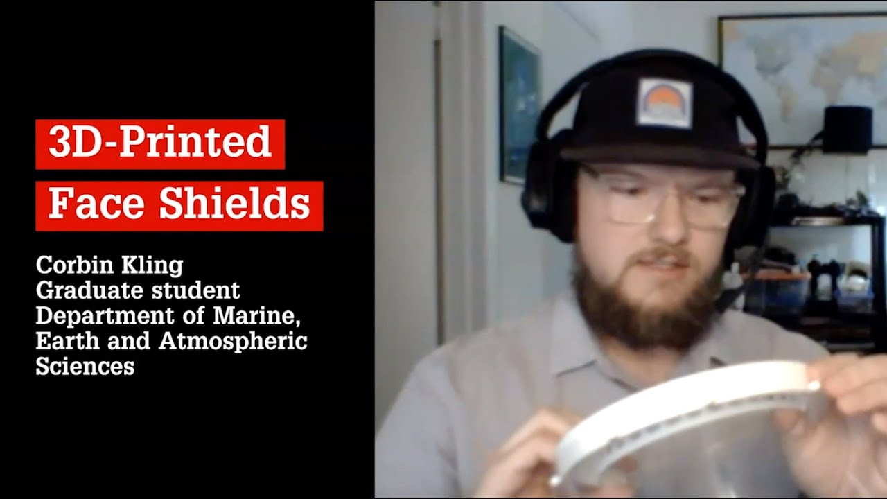 3D-Printed Face Shields