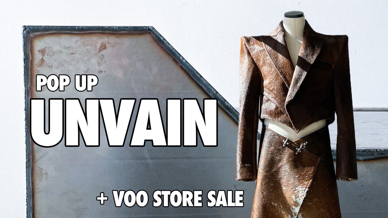 Unvain Pop Up | VooStore Sale | Autumn FW 24 | Nowrubi