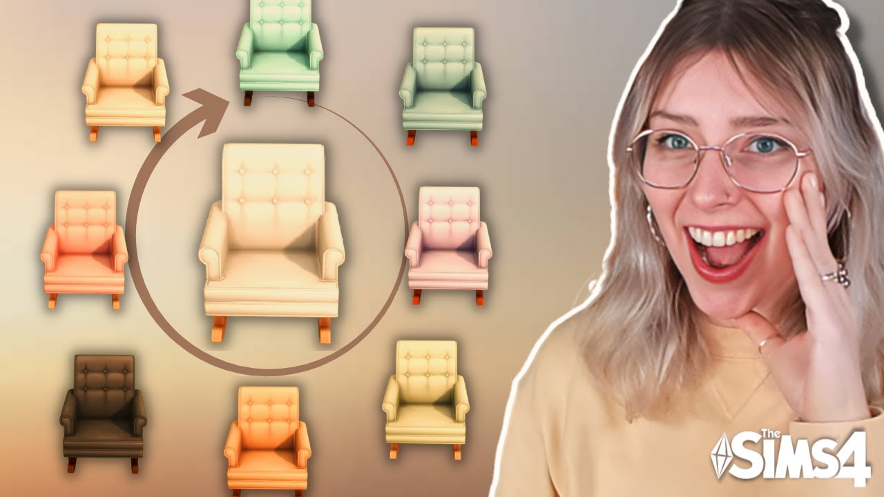 EASILY scroll through all swatches with Keyboard OR Mouse! - The Sims 4 Tutorial