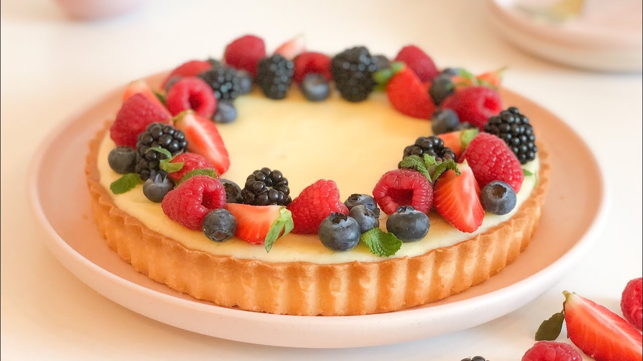 طارط الجبن والفواكه الحمراء الراقية،اللذيذة لا تفوتكمTarte fromage fruits rouges élégante une tuerie