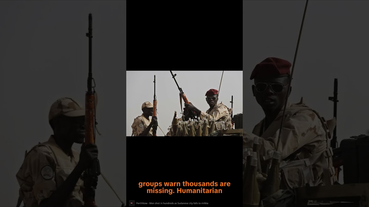 Survivors Describe Mass Killings, Executions and Disappearances After RSF Seizure of elFasher