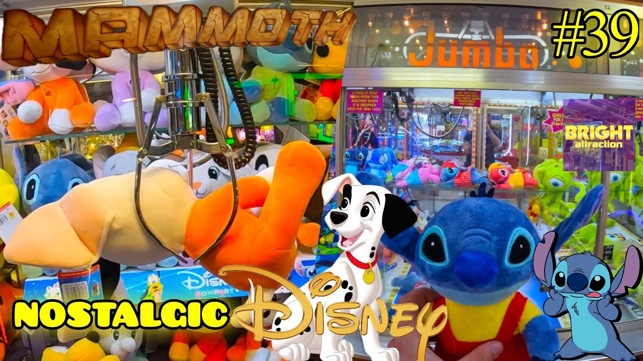 Claw Machines UK Episode #39 | Pagham & Southsea Clarence Pier | Nostalgic Disney Wins
