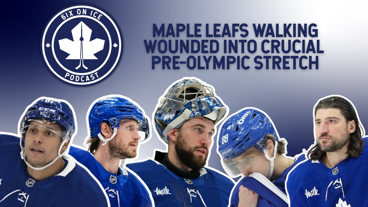 Maple Leafs Walking Wounded Into Crucial Pre-Olympic Stretch
