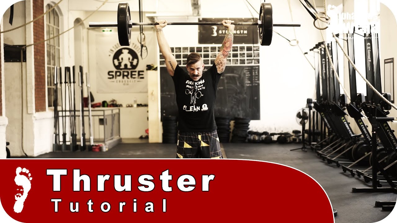 Thruster | Technik - Tutorial mit der Langhantel (Crossfit)