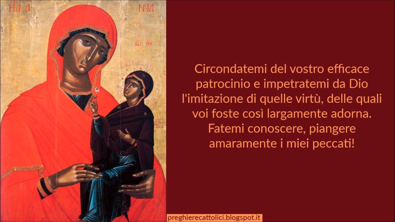 Preghiera a Sant’Anna