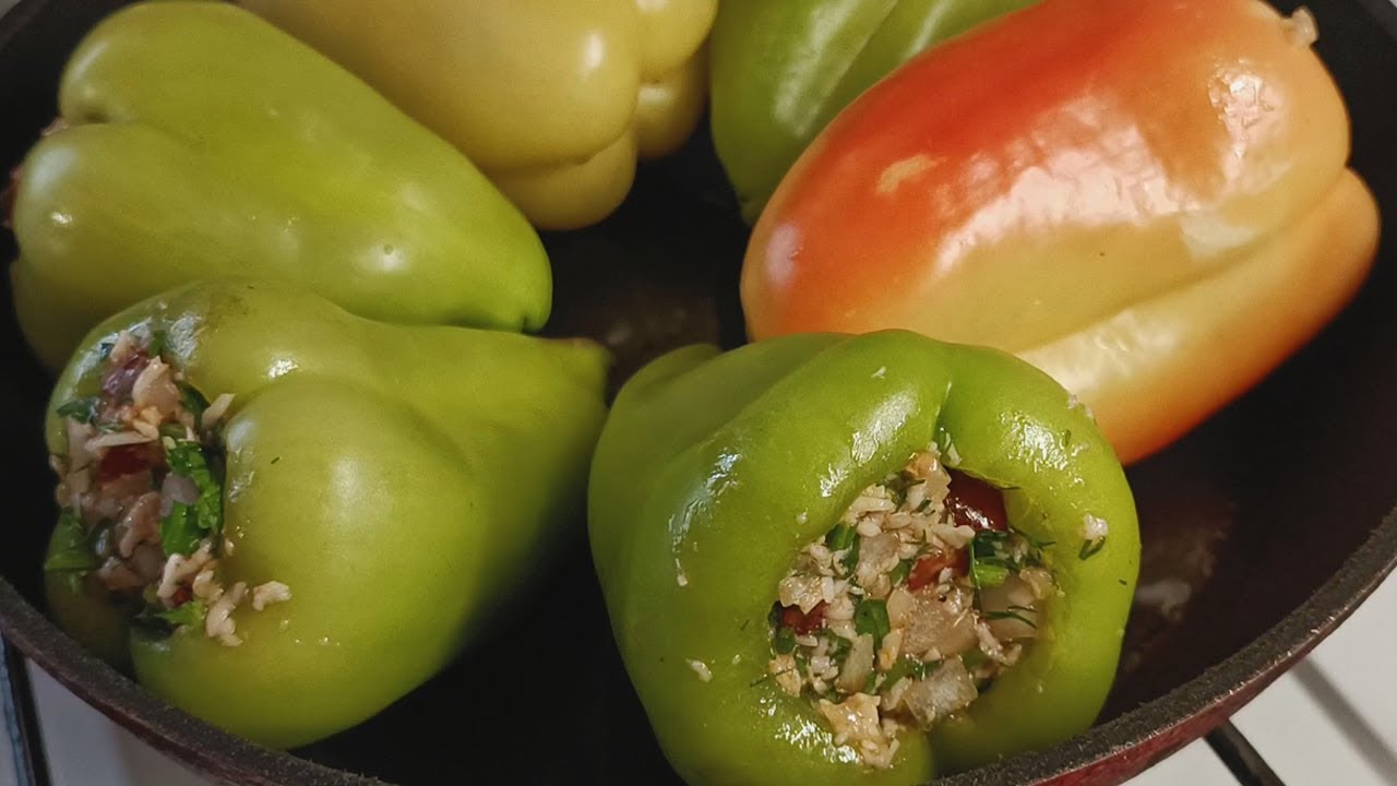Фарширую перец, но без МЯСА. Идеальное СЕЗОННОЕ блюдо!