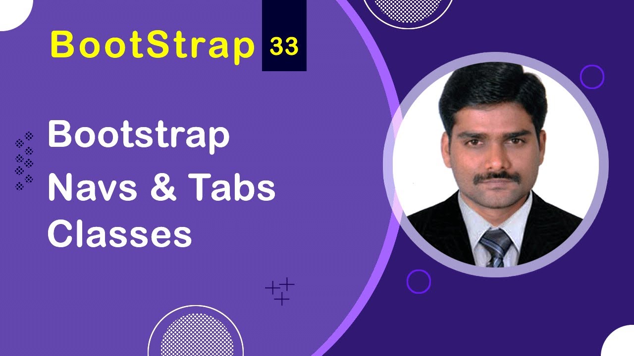 Bootstrap Navs and Tabs Classes - Bootstrap 5 Tutorial 33 🚀
