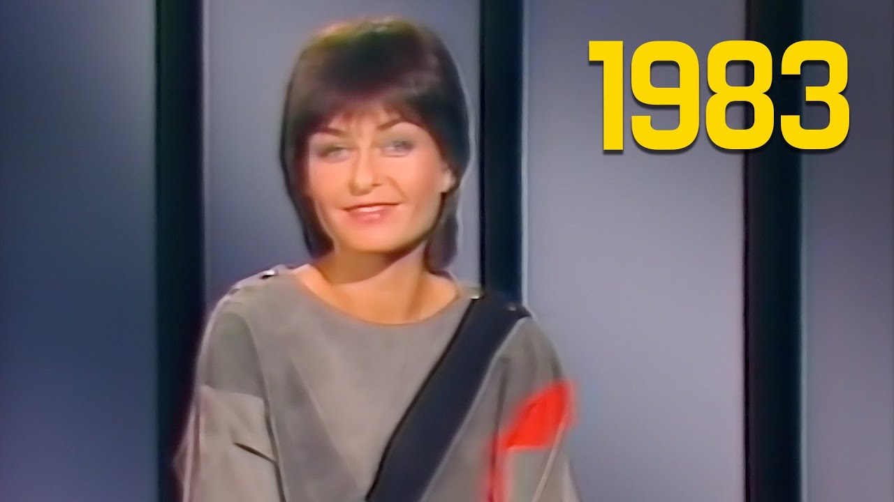 ZDF Werbung für Glücksspirale und Ansage Sibylle Nicolai (07.09.1983)