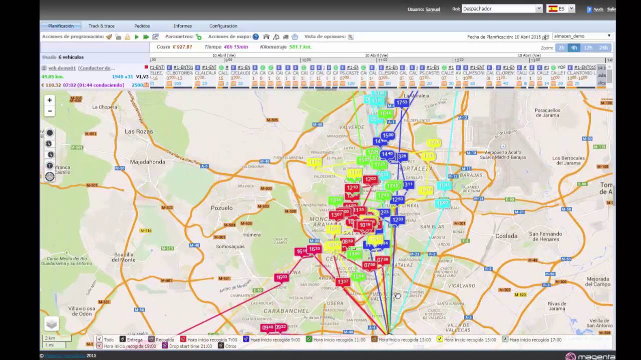 Optimizacion de rutas en la nube
