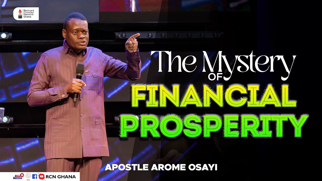The Mystery of Financial Stewardship || Apostle Arome Osayi