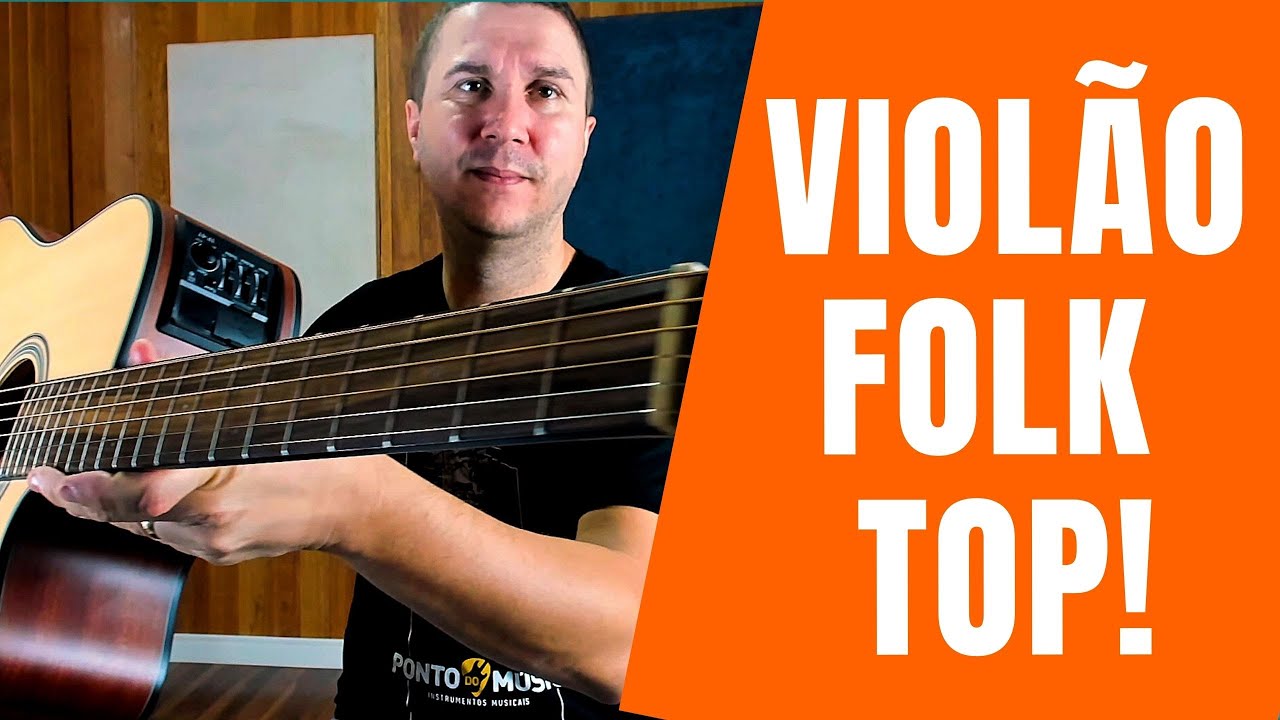 VIOLÃO TAKAMINE / GD-12 FOLK (Review Completo)
