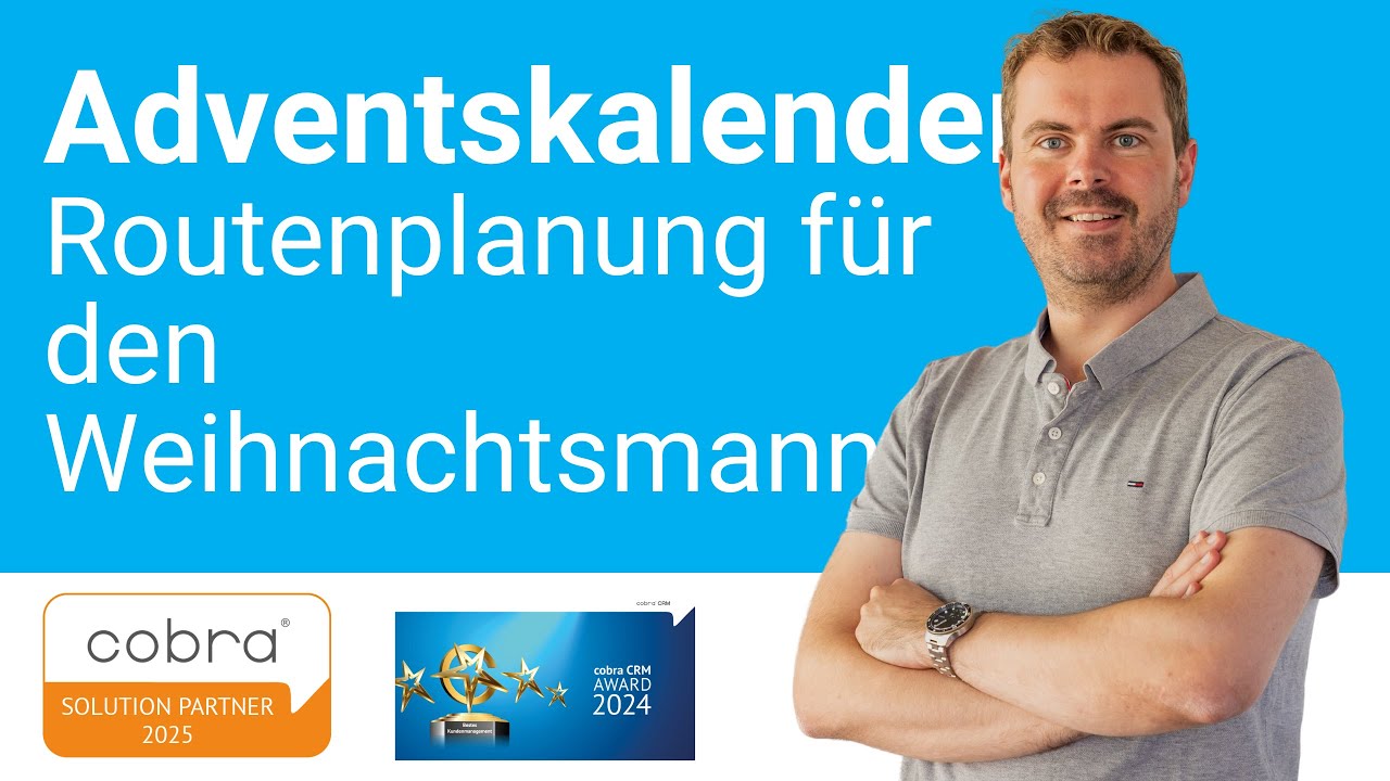 (24/24) - Routenplanung für den Weihnachtsmann mit MAP+PLUS und cobra