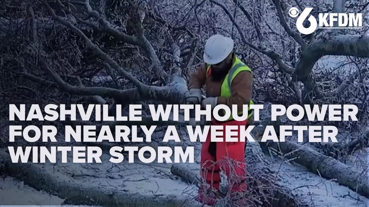 90,000 Nashville residents without power for nearly a week as questions of NES preparedness arise