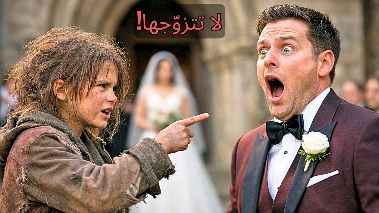 «لا تتزوّجها!» صرخة طفلة مشرّدة أوقفت زفاف مليونير… وما كُشف بعدها صادم