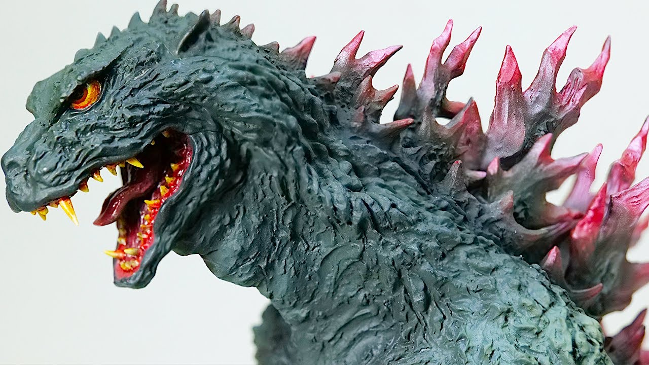 神造形の伝説のゴジラを見よ…【ゴジラ2000ミレニアム】ひな形レプリカソフビ版 メタリックレッドver.  ゴジラ・ストア限定 酒井ゆうじ