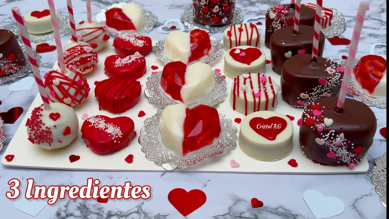 Postres sin horno para 14 de febrero\San Valentín 