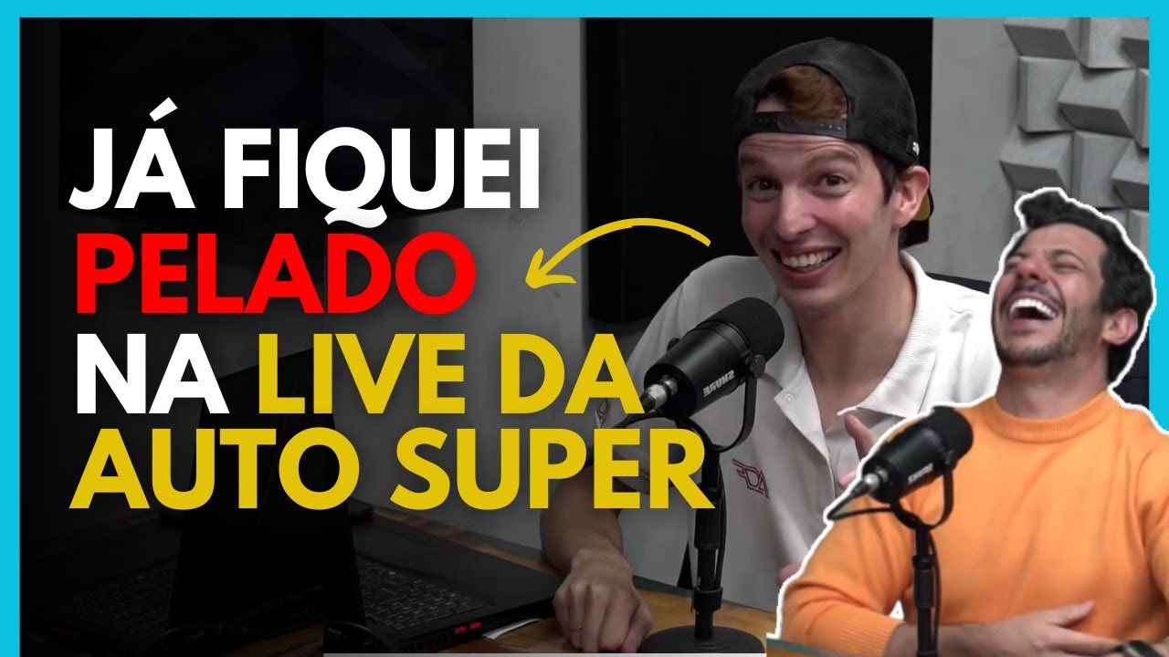 PROBLEMAS DA LIVE DO CH&Aacute; KKKKKKKKKKK - LUCAS FONTANA (AUTO SUPER) E ACF - TUNERCAST